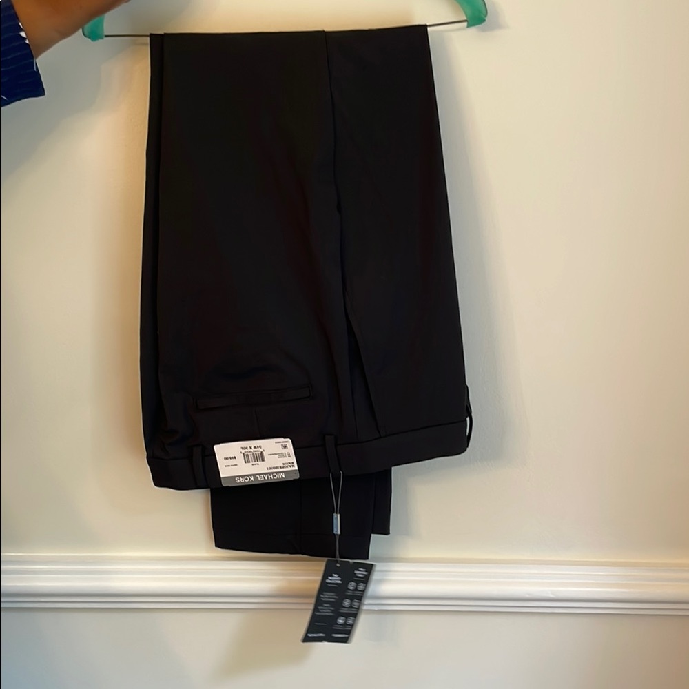 Michael Kors Black Dress Pants Elegant Formal Wear